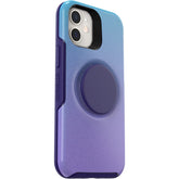 OtterBox + POP Symmetry Series iPhone 11 Pro/X/XS Case - Making Waves Purple and Blue Sparkles Graphic Design, Apple Phonecase, Attached Popsocket, Raised Screen Bumper, Wireless Charging Compatible